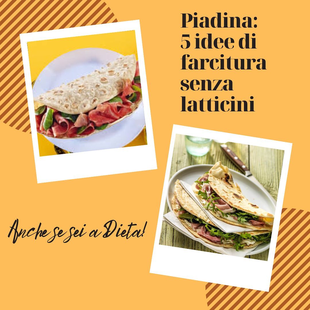 piadina senza latticini rimini